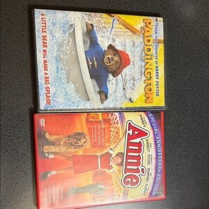 Paddington (unopened) and Annie DVD Set